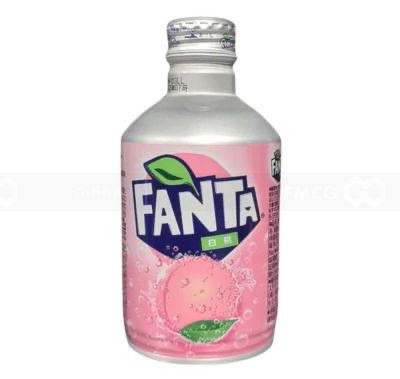 [VB012] FANTA White Peach Soda 300ml Bottle Can
