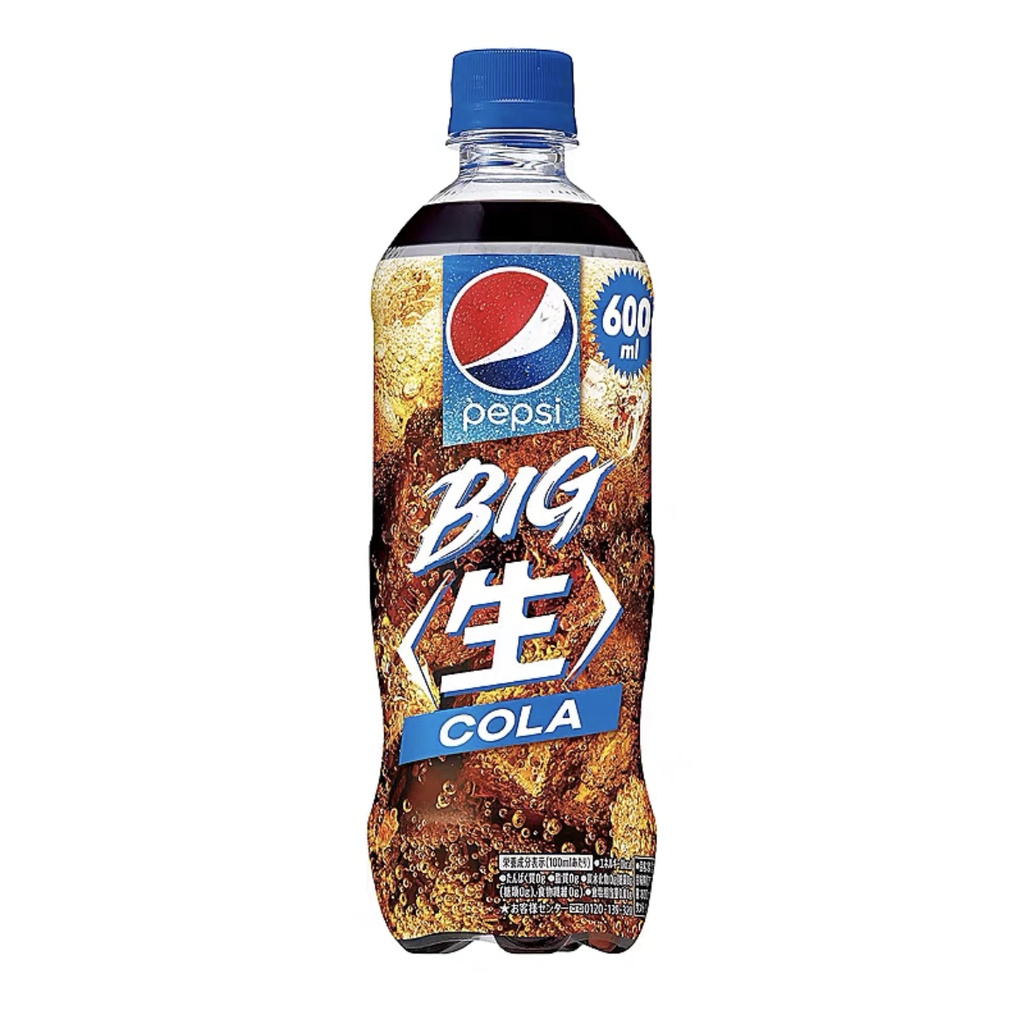 [VB014] PEPSI Draft Cola 600ml PET Bottle