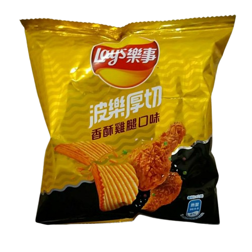 LAY'S MAX Crispy Chicken Leg Flavor Thick-Cut Potato Chips