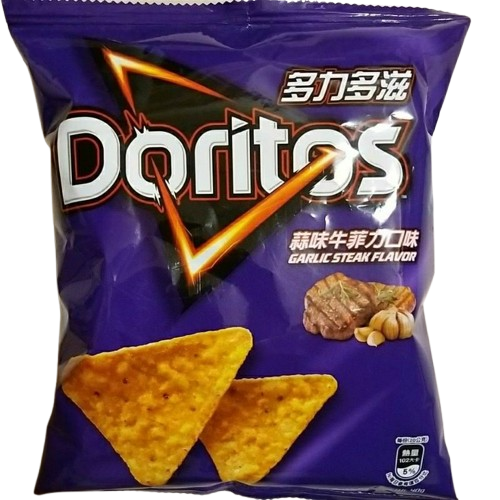 DORITOS Garlic Tenderloin Flavor Corn Snack