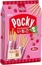 [VS010] GLICO Pocky Strawberry Biscuit Sticks 93.6g