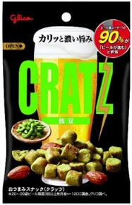 GLICO CRATZ SNACK EDAMAME 42g