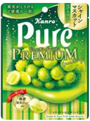 PURE GUMMY PREMIUM SHINE MUSCAT SPARKLING 54G